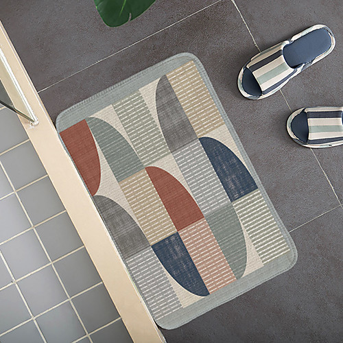 

Creative 3d Printing Multicolored Floor Field Hallway Carpet And Rugs For Bedroom Living Room Carpet Kitchen Bathroom Anti-slip Floor Mats