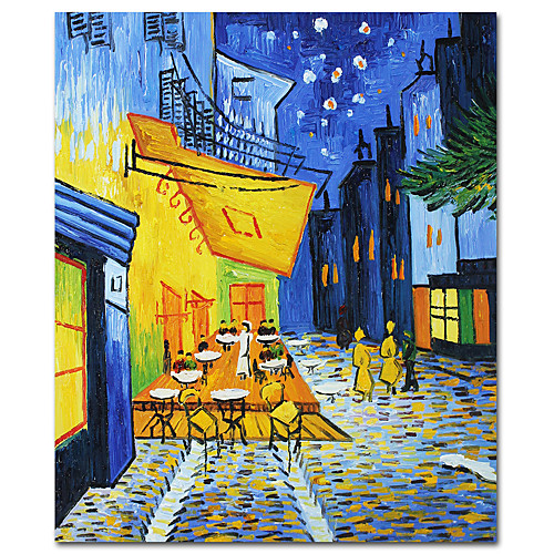 

Oil Painting Hand Painted Vertical Abstract Landscape Comtemporary Modern Rolled Canvas (No Frame)