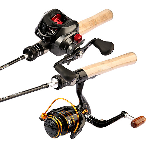 

Casting Rod Fishing Rod and Reel Combo Spinning Rod 180,210,168,198 cm Carbon Sea Fishing Bait Casting Lure Fishing
