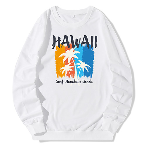 

Women's Pullover Sweatshirt Graphic Daily Casual Hoodies Sweatshirts Blue Yellow Blushing Pink
