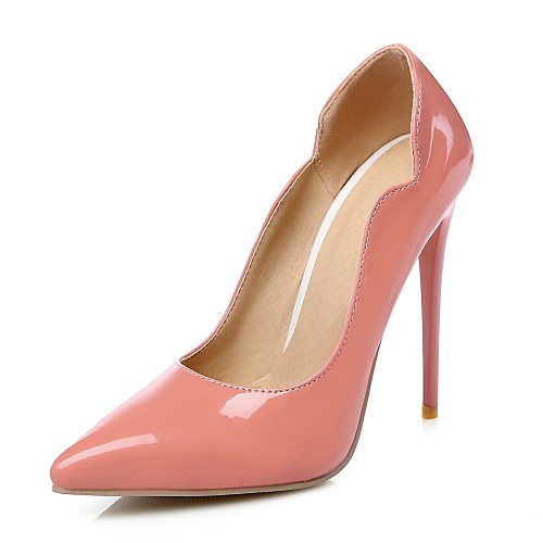 

Women's Heels Stiletto Heel Pointed Toe Sexy Daily PU Solid Colored Almond White Black