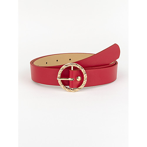 

Women's Waist Belt Other Leather Type Belt Solid Colored / Party