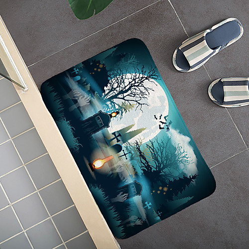 

Halloween Pattern Rug Door Mat Hallway Carpets Area Rugs for Bedroom Living Room Carpet Kitchen Bathroom Anti-Slip Floor Mats