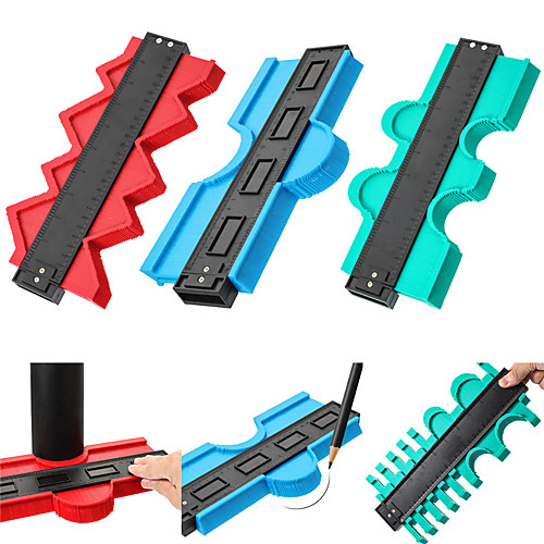 

Contour Gauge Profile Gauge Tiling Laminate Tiles Edge Shaping Wood Measure Ruler ABS Contour Gauge Duplicator