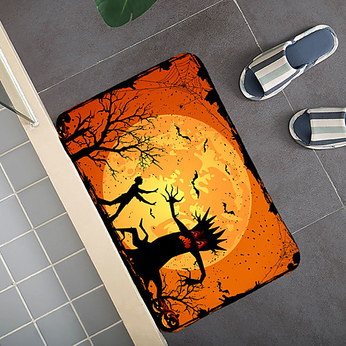 

Halloween Pattern Rug Door Mat Hallway Carpets Area Rugs for Bedroom Living Room Carpet Kitchen Bathroom Anti-Slip Floor Mats