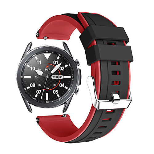 

Watch Band for Galaxy Watch 3 45mm Samsung Sport Band Silicone Wrist Strap