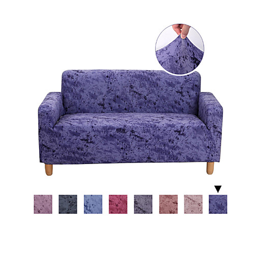 

Stretch Slipcover Couch Cover Splash Ink Print Microfiber High Stretch Slipcover Spandex Soft Fitted Sofa Couch Cover Washable Furniture Protector with Elastic Bott