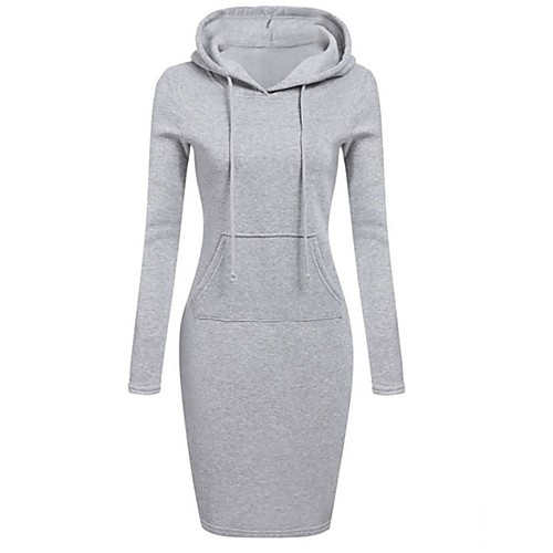 

Women's Hoodie Pullover Plain Solid Colored Front Pocket Daily non-printing Casual Hoodies Sweatshirts Purple Yellow Gray