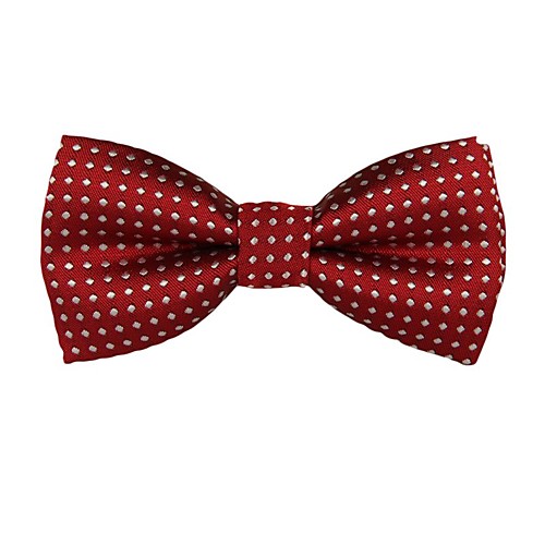 

Men's Party / Work Bow Tie - Polka Dot / Jacquard