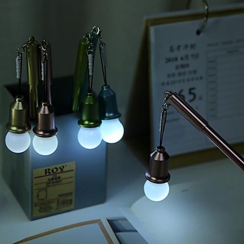 

Creative Light Bulb Neutral Pen Ink Pen Cute Gel Pens Creative Cartoon Writing Gift Kids Office School