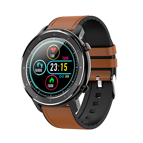 

F12 Fashion Women Smart Watch 1.3inch Full Round Full Touch Screen Pedometer Smartwatch Heart Rate Monitor Bracelet L11 L13