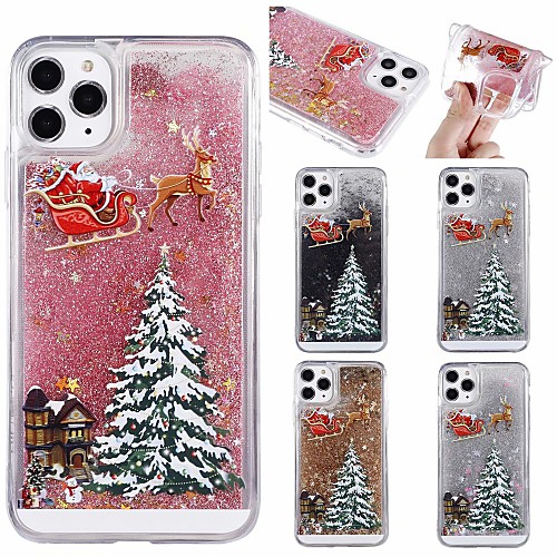 

Christmas Tree Flowing Liquid Pattern Case For Apple iPhone 12 11 Pro Max 8 Plus 7 Plus 6 Plus Max Back Cover