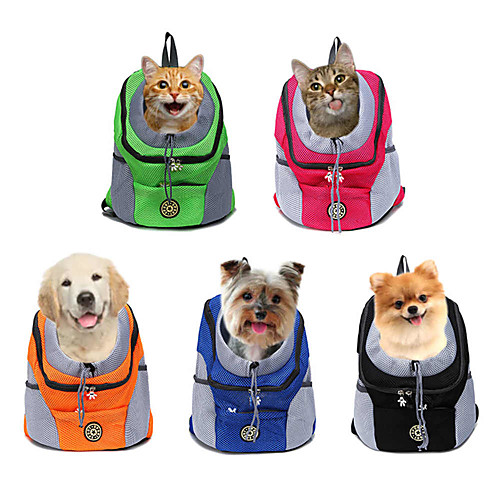 

Dog Cat Pets Carrier Bag Travel Backpack Dog Backpack Travel Casual Casual / Daily Fashion Nylon Baby Pet puppy Small Dog Outdoor Hiking Black Fuchsia Blue