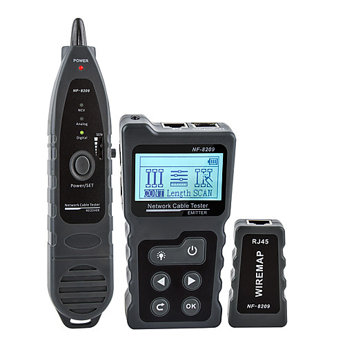 

NOYAFA® NF-8209 Network Wire Tracker PoE Tester with NCV & Lamp Other measuring instruments / Network Analyzer 2~200m Multi Function