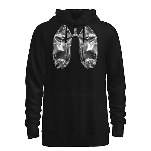 

Men's Pullover Hoodie Sweatshirt Graphic 3D Hooded Daily 3D Print Basic Hoodies Sweatshirts Long Sleeve Black
