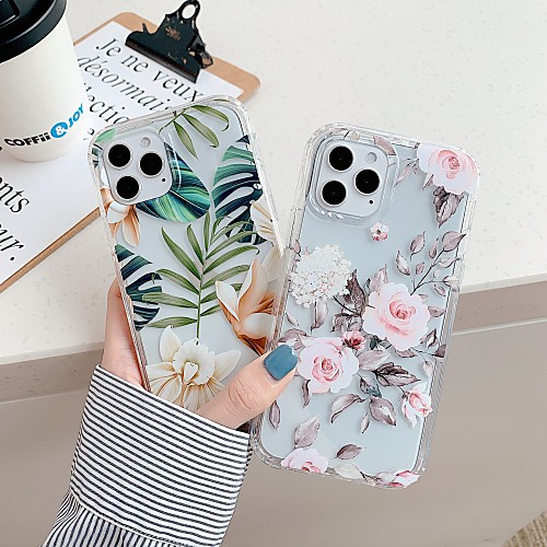 

Phone Case For Apple Back Cover iPhone 12 Pro Max 11 SE 2020 X XR XS Max 8 7 Shockproof Dustproof Tree TPU