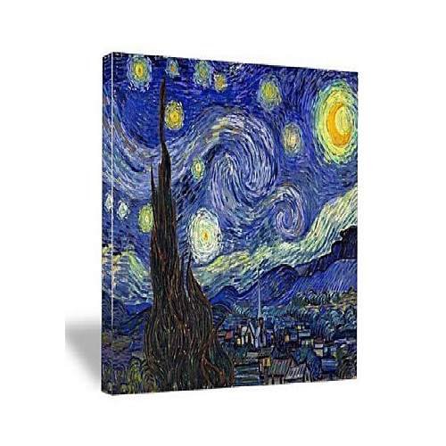 

Wall Art Canvas Prints Painting Artwork Picture Starry Night Van Gogh Home Decoration Décor Rolled Canvas No Frame Unframed Unstretched