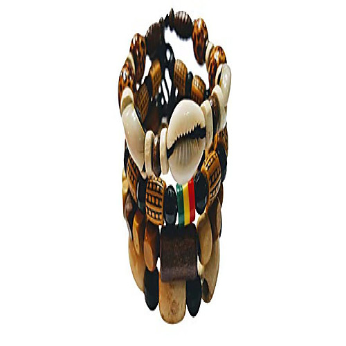 

1-24 pcs bracelets and necklaces for men women beaded bracelets multi layer stackable ethnic tribal african traditional (4 pcs bracelets set - style a)