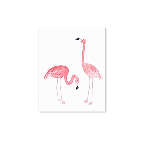 

Nursery Wall Art Canvas Prints Painting Artwork Picture Flamingo Animal Home Decoration Décor Rolled Canvas No Frame Unframed Unstretched