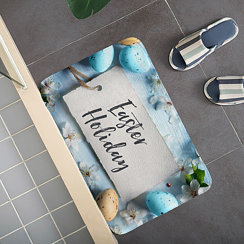 

Bathroom Bath Mats Creative Absorbent Bathroom Rug Coral Velve New Design