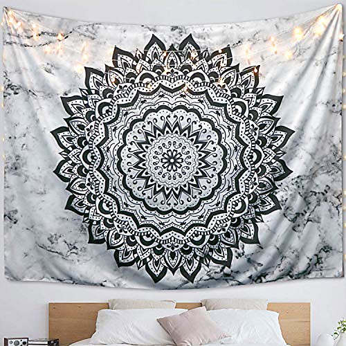 

Mandala Bohemian Wall Tapestry Art Decor Blanket Curtain Hanging Home Bedroom Living Room Dorm Decoration Boho Hippie Psychedelic Floral Flower Lotus Indian