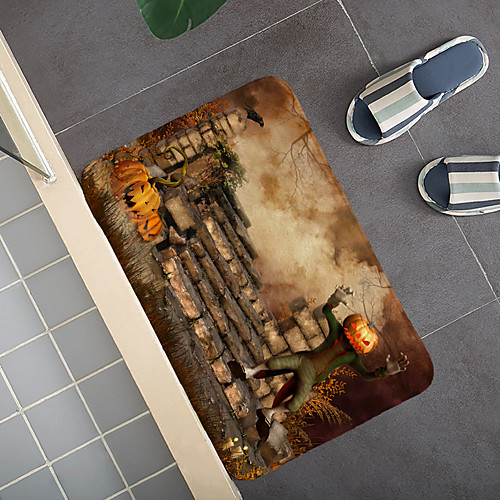 

Halloween Pattern Rug Door Mat Hallway Carpets Area Rugs for Bedroom Living Room Carpet Kitchen Bathroom Anti-Slip Floor Mats