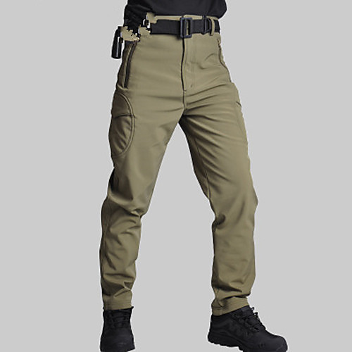 

Men's Basic Outdoor Daily Tactical Cargo Pants Camouflage Full Length Black Army Green Khaki Green Light gray