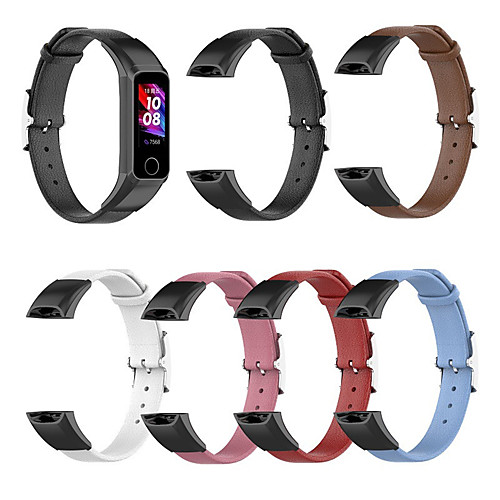 

1 Pcs Watch Band For Huawei Band 4 Strap Genuine Leather Bracelet For Huawei Honor Band 5i Strap Wristband