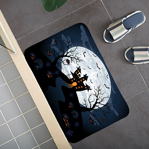 

Halloween Pattern Rug Door Mat Hallway Carpets Area Rugs for Bedroom Living Room Carpet Kitchen Bathroom Anti-Slip Floor Mats