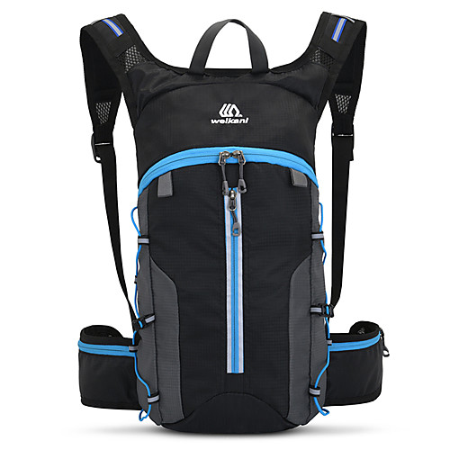 

Hydration Backpack Pack Fast Dry Breathability Wearable Lightweight Outdoor Fitness Camping Jogging Trail Oxford Black / Orange Black Black / Blue