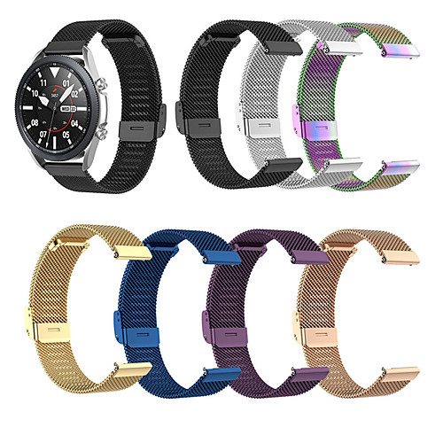 

Replacement Band For Samsung Galaxy Watch 3 41 45mm 42mm 46mm Gear S3 S2 Classic Metal Strap For Galaxy Active 2/3 Bracelet Stainless Steel