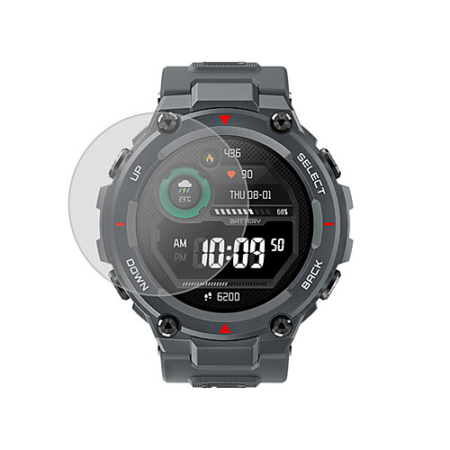 

3 Pcs For Amazfit T-Rex / Stratos 3 / Amazfit Pace Tempered Glass Smartwatch Screen Protector 9H Hardness