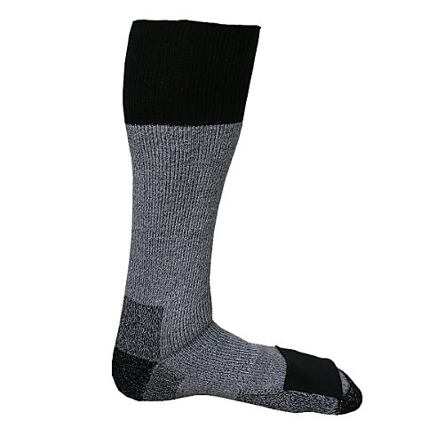 

merino wool socks with toe heat warmer pockets, large