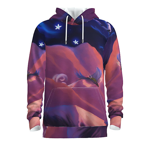 

Men's Pullover Hoodie Sweatshirt Graphic Animal Hooded Daily 3D Print Basic Hoodies Sweatshirts Long Sleeve Blushing Pink