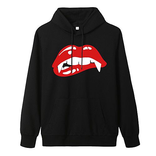 

Women's Pullover Hoodie Sweatshirt Graphic Daily Weekend Other Prints Halloween Hoodies Sweatshirts Blue Yellow Blushing Pink