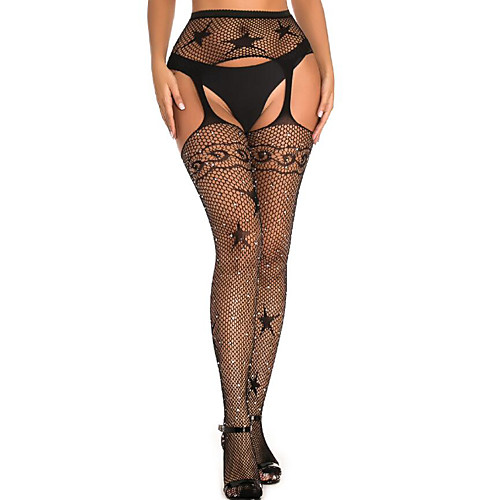 

Women's Socks Lace / Sexy Lady Stockings Thin 10D Black / Super Sexy
