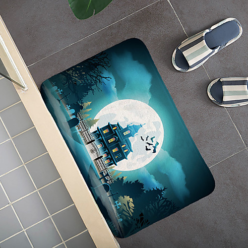 

Halloween Pattern Rug Door Mat Hallway Carpets Area Rugs for Bedroom Living Room Carpet Kitchen Bathroom Anti-Slip Floor Mats