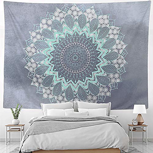 

Mandala Bohemian Wall Tapestry Art Decor Blanket Curtain Hanging Home Bedroom Living Room Dorm Decoration Boho Hippie Psychedelic Floral Flower Lotus Indian