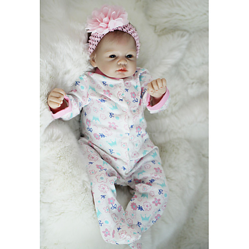 

Otard Dolls 22 inch Reborn Baby Doll Baby Boy Baby Girl lifelike Gift Cute Tipped and Sealed Nails Natural Skin Tone 3/4 Silicone Limbs and Cotton Filled Body with Clothes and Accessories for Girls