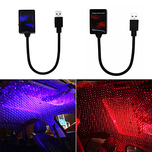 

Car Roof Star Starry Light Laser Atmosphere Decoration Projector Lamp For Citroen C2 C3 C4 c4l C5 saxo Xsara picasso ds 3 4 6 c1 berlingo All models