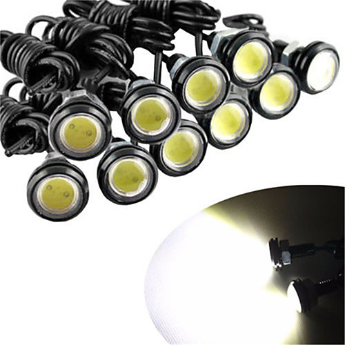 

10pcs 23 MM Car Eagle Eye DRL Led Daytime Running Lights LED 12V Backup Reversing Parking Signal Automobiles Lamps