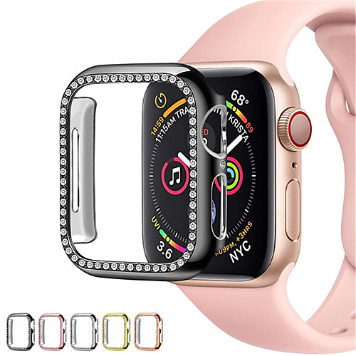 

Diamond case cover For Apple watch Series 6 SE 5 4 3 2 case cover 44mm 40mm 42mm 38mm iwatch case accessories protective bumper