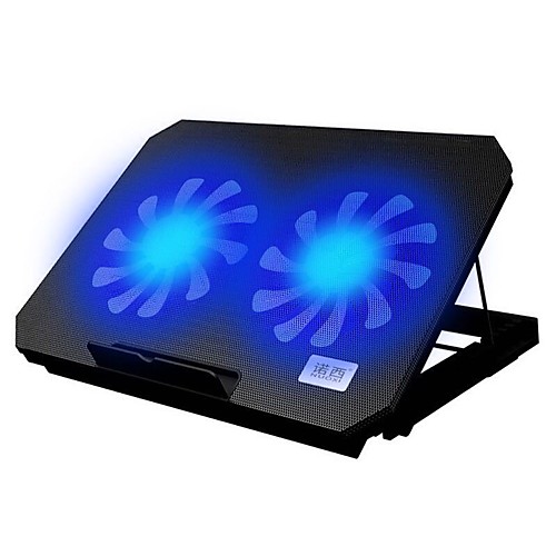 

Gaming Laptop Cooler Adjustable Speed 2 USB Ports and 2 Cooling Fan Laptop Cooling Pad Notebook Stand for 12-17 inch
