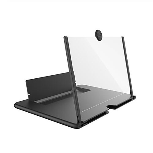 

12 Inch 3D Phone Screen Amplifier Mobile Phone Magnifier Glass HD Stand for Video Folding Screen Enlarged Eyes Protection Holder