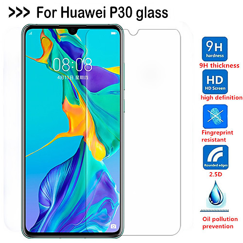 

Protective Glass Anti-Scratch Screen Protector For Huawei P40 P40lite P40pro P30 P30 lite High Definition Screen Protector Tempered Glass For Huawei P30 Pro