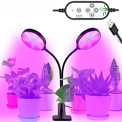 

Grow Light for Indoor Plants LED Plant Growing Light 30W USB Dimming LED Grow Light for Indoor Plants LED Plant Lamps Full Spectrum Phyto Lamp Timer For indoor Vegetable Flower Seedling