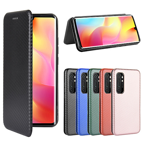 

Case For Xiaomi 10 Ultra/MI 10 Lite/MI 10 Pro/MI10/Redmi Note 10 Pro/Note 10/Note 9S/Note 9 Pro/Note 9 Pro Max/Note 9/Note 8T Card Holder Shockproof Magnetic Full Body Cases Solid Colored PU Leather