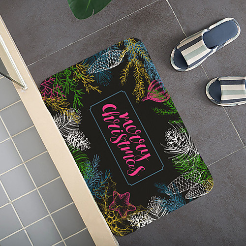 

Bathroom Bath Mats Creative Absorbent Bathroom Rug Coral Velve New Design