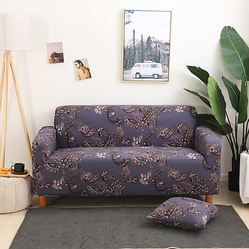 

Sofa Cover for Couch Furniture Protector Floral Print Soft Sofa Slipcover Super Strechable Cover Fit Armchair/Loveseat/Three Seater/Four Seater/L shaped sofa