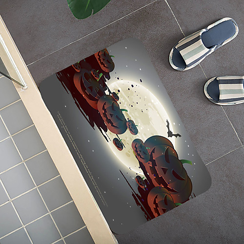 

Halloween Pattern Rug Door Mat Hallway Carpets Area Rugs for Bedroom Living Room Carpet Kitchen Bathroom Anti-Slip Floor Mats